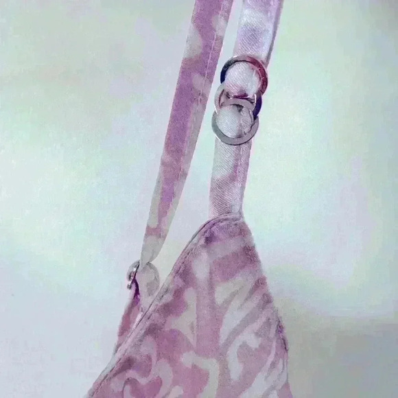 NWOT Stella McCartney x Ed Curtis Pink Graffiti Logo Cropped Silk  Cami Size S‎ - Picture 5 of 7